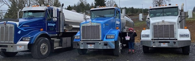 No Drought water delivery trucks