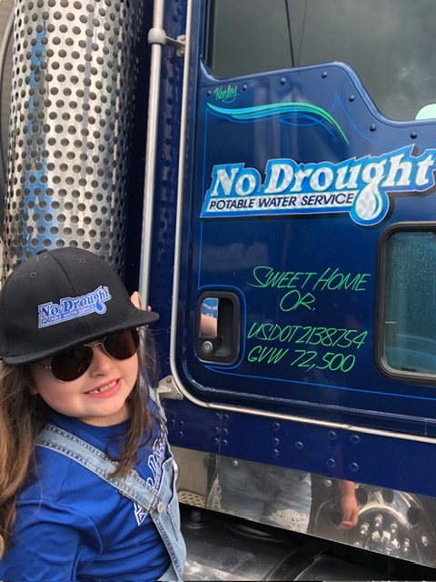 No Drought water service truck