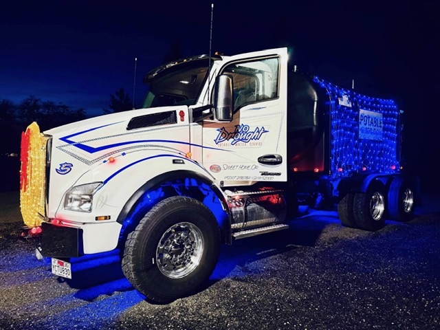 No Drought water service truck