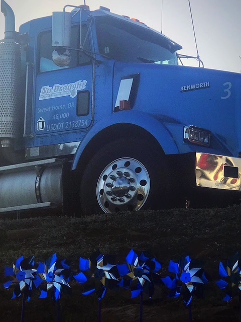 No Drought water service truck