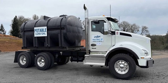 Food-grade potable water delivery equipment and heavy-duty offload pumps